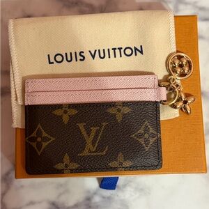 Louis Vuitton charm card holder